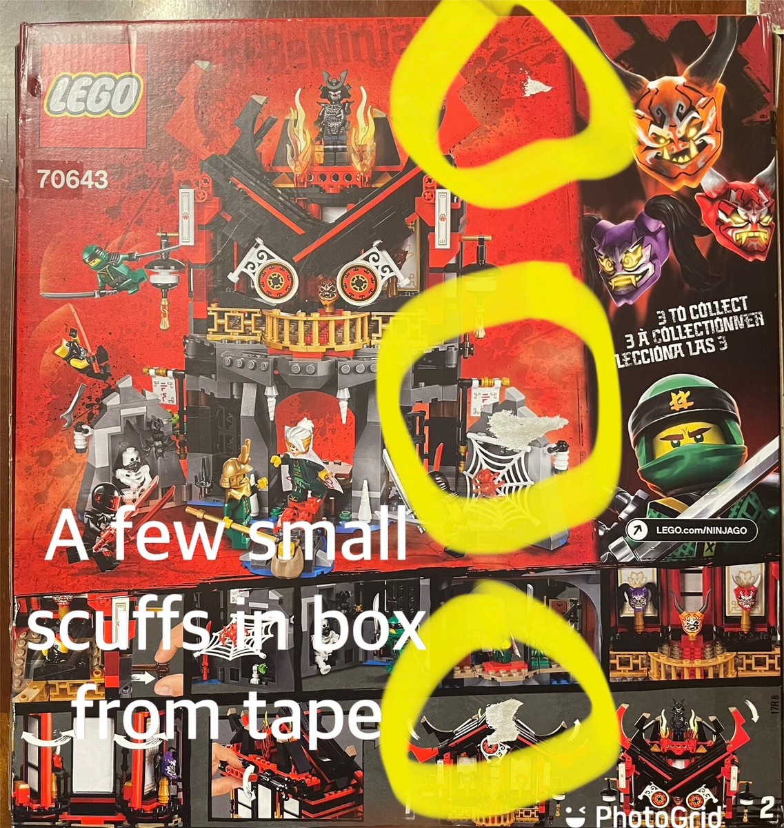 LEGO NINJAGO-Temple of Resurrection (70643)-Brand New In The Box