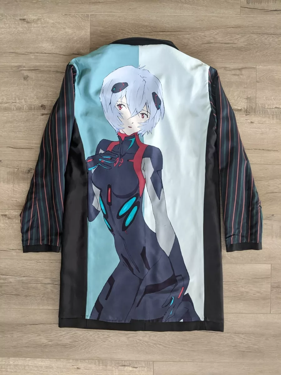 Yohji Yamamoto Ground Y x Evangelion Reversible Rei Ayanami Coat