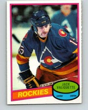 1980-81 O-Pee-Chee #108 Jack Valiquette  Colorado Rockies V38105