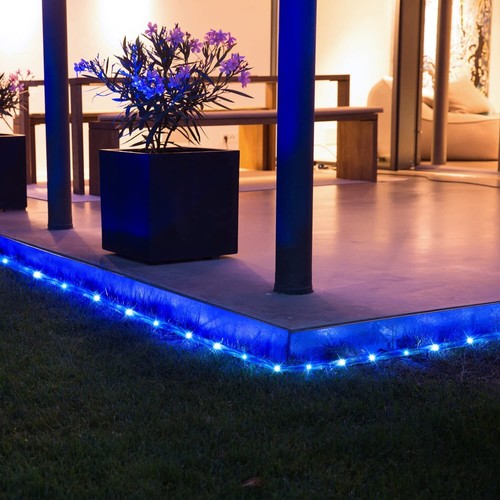 50/100LED Solar Fairy Rope Lights String Outdoor Xmas Party Wedding Garden Light - Picture 8 of 23