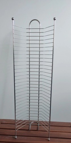 Stilvolles Metall DVD/Spielturm Rack für 30 DVDs/Videospiele *NEU*RETRO*RAR