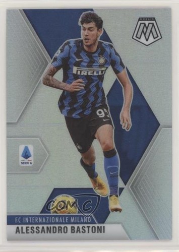 Alessandro Bastoni [Silver] #45 2020 Panini Mosaic Serie A card