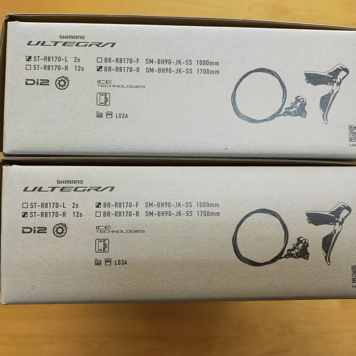 Shimano Ultegra ST-R8170 BR-R8170 RD-R8150 FD-R8150 2x12s Shimano Ultegra ST-R8170 BR-R8170 RD-R8150 FD-R8150 2x12s