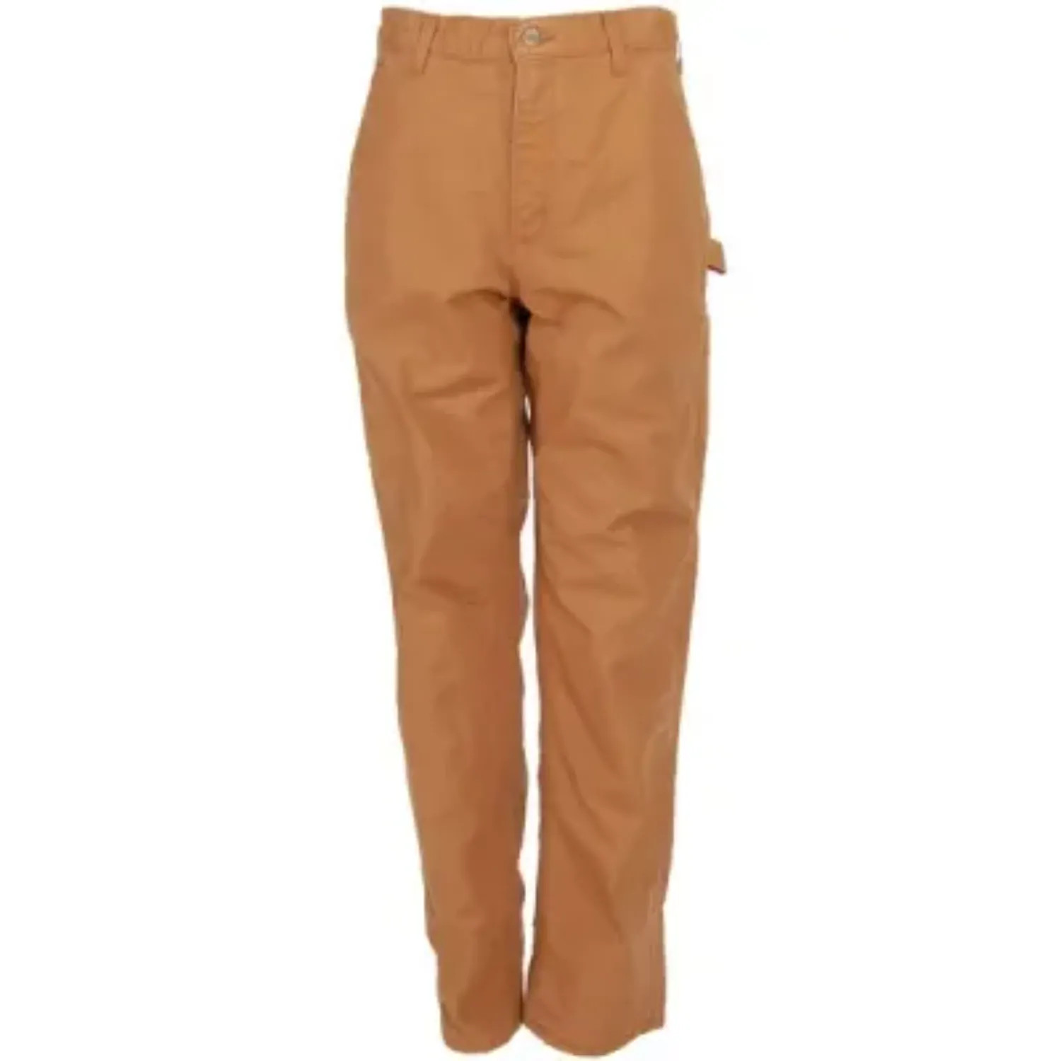 Carhartt B111-NRN Flannel-Lined Duck Dungarees for Men - Carhartt Brown - 32x36 10390₽