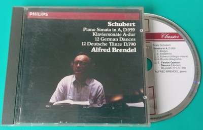 SCHUBERT Klaviersonate in A, D. 959 (1972) CD - Philips Classics - 411 477-2