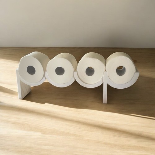 Poop Toilet Paper Display Holder For Bathroom Decorations - Picture 1 of 2