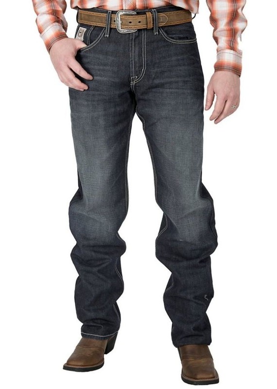 Cinch Western Jeans Mens White Label 29 x 32 Dark Wash MB92834019 CLEARANCE
