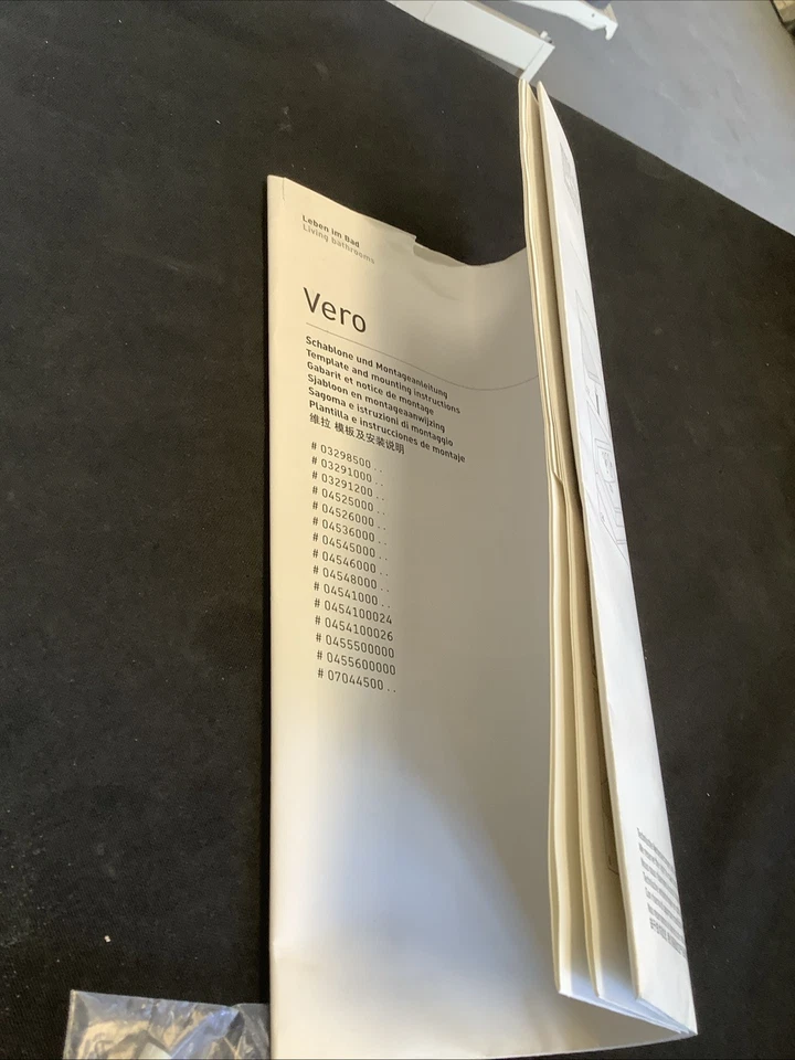 Fregaderos Vero consola metálica ajustable en altura Duravit. Cromo. 0030711000 Y1 Foto 4 de 4