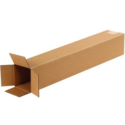 4x4x24 Tall Corrugated Boxes, Tall, 4L x 4W x 24H, Pack of 25 | , Packaging, ...