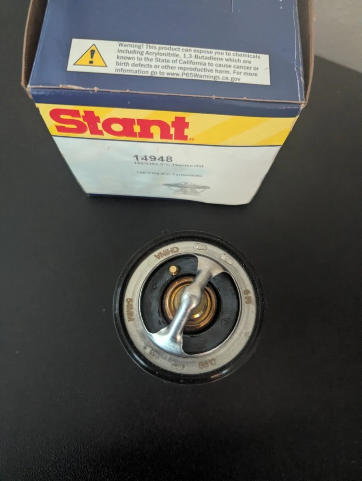 Engine Coolant Thermostat with Seal-OE Type Thermostat STANT 14948 - Imagem 2 de 4