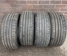 215/40/18 X4 Continental Sport Contact 7 XL 7mm Free Fitting Included