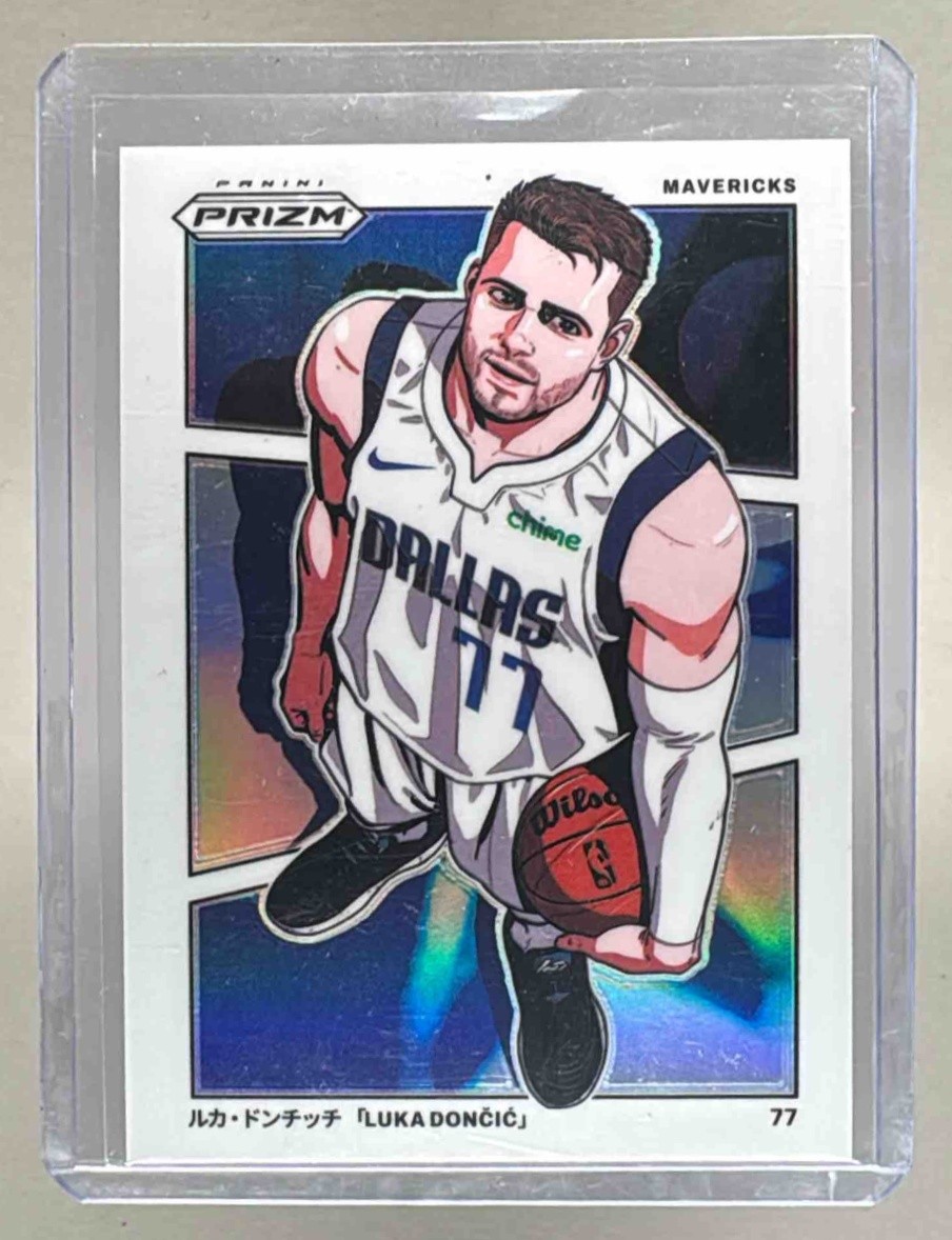 Luka Doncic 2024 Panini Prizm #19 Manga SP SSP