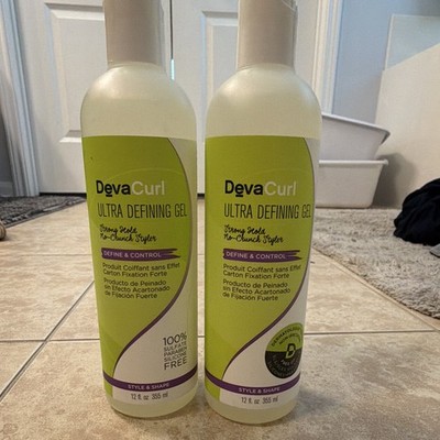 DevaCurl Ultra Defining Gel Strong Hold (pack of two 12 fl oz bottles)
