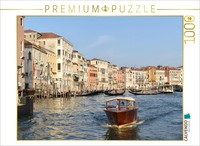 Calvendo Puzzle Wassertaxi Auf Dem Canal Grande In Venedig | 1000 Teile Lege-Grö