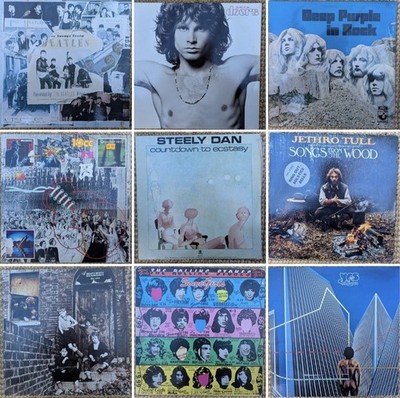 All 12 Vinyl Records - Read Description for Details Below