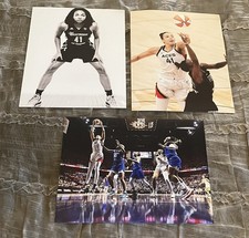 KIAH STOKES Basketball LAS VEGAS ACES Photo 8.5 x 11 Lot (3) Unsigned WNBA UCONN