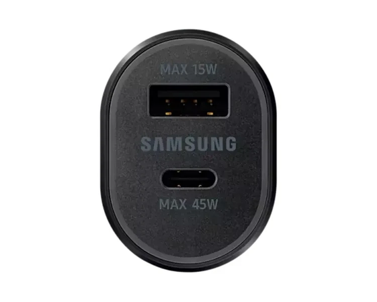 Original New Samsung 45W 2 Ports Super Fast Charging Dual Car Charger with Cable - product detail image 5