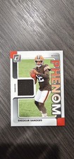 Shedeur Sanders - 2025 Donruss Rookie Phenom Jersey #RPJ-SSS Browns Patch RC