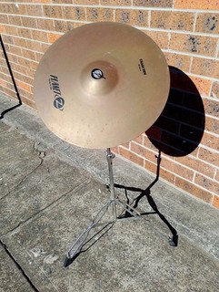 Zildjian Planet Z Crash Ride Cymbal 18 Inch On Dxp Stand