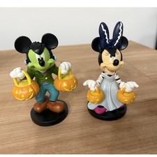 Disney Mickey & Minnie Frankenstein Bride Halloween Trick or Treat Figurines Set
