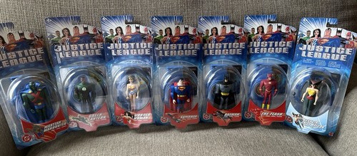 DC Justice League Six Action Figure Collection 2002 NEW
