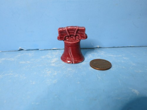 WADE WHIMSIES-Liberty Bell Ceramic Figurine-USED