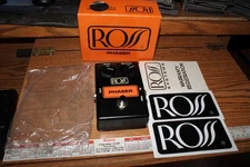 Vintage Great Shape Ross R99 Phaser Phase Shifter Effects Pedal Free Shipping