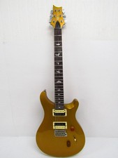 Guitarra Eléctrica PRS Paul Reed Smith SE Personalizada 24 Tapa Biselada Dorado Metálico Corea