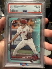 2022 Bowman Draft - Ben Joyce #BD-109 Aqua /199 (RC) PSA 9
