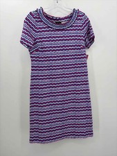 Pre-Owned Talbots Pink Size Medium P Knee Length Short Sleeve Dress