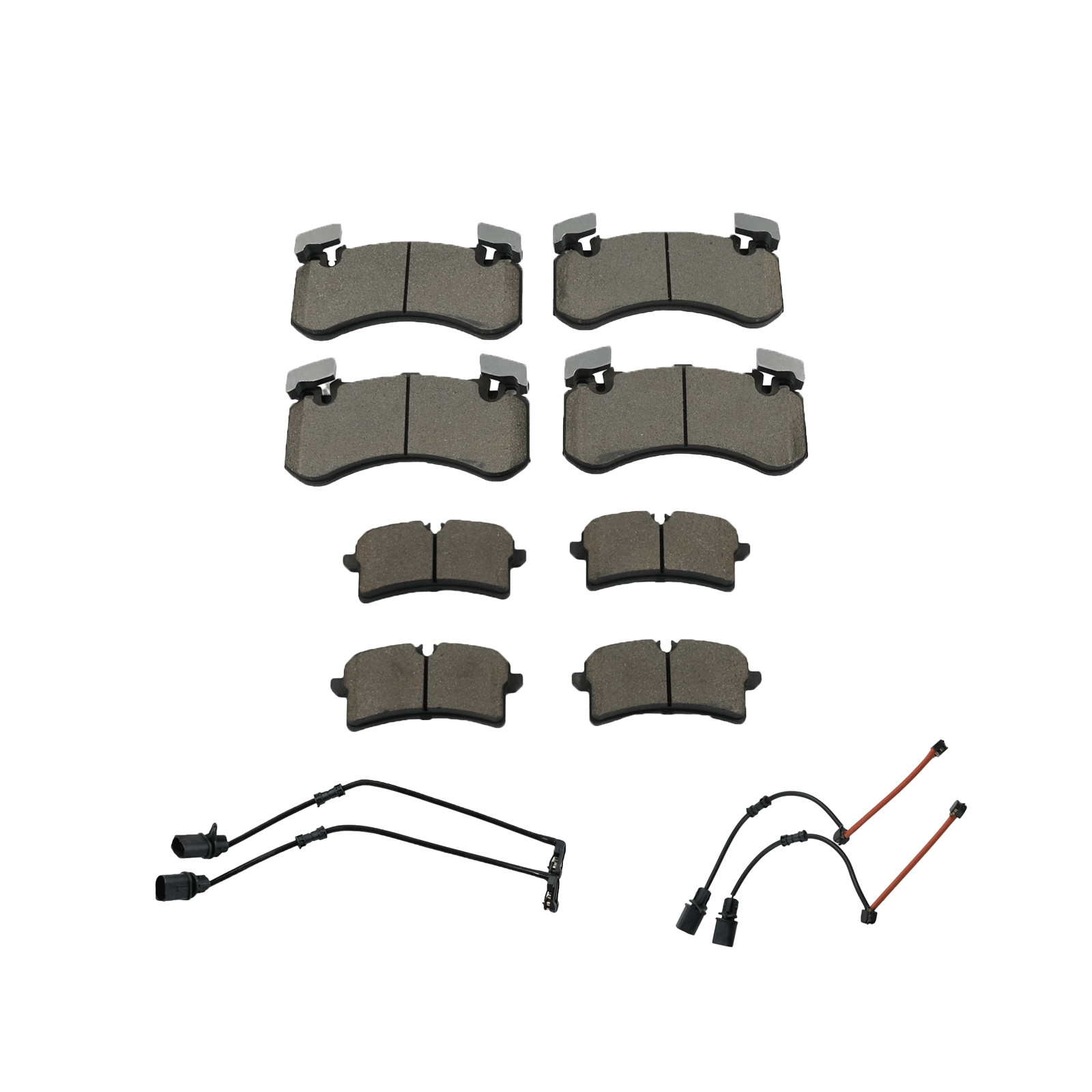 3Y0698451B 3Y0698151C For Bentley Mulsanne Front Rear Brake Pads W/Sensors NEW