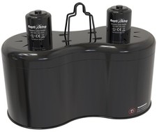 Reptile Dual Dome 12inch, Fits Reptile Light/Heat Lamp/UVB Light, Max. 160W E...