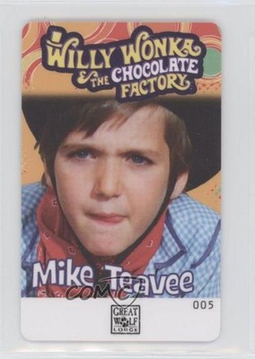 2016 Willy Wonka & The Chocolate Factory Great Wolf Lodge Mike Teavee #005 00ab