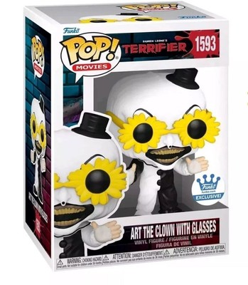 Art The Clown with Glasses Funko Pop! Terrifier - Vinyl Figure