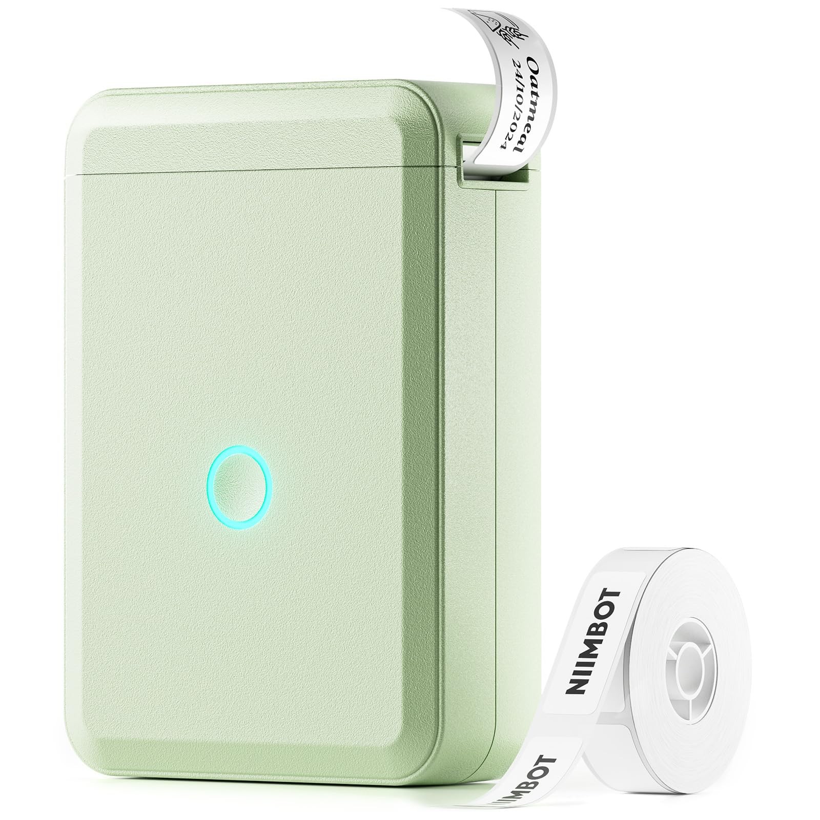 Portable Wireless Label Maker Machine D110 with Included Tape-image