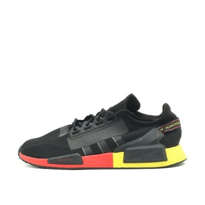 adidas Herren NMD_R1 München Sneaker Schwarz/Gelb/Rot Edition NMD EU 48