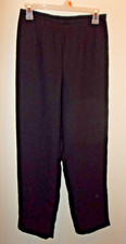 Women's Dress Casual Pants Flat Front Zip back Size 10P