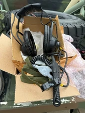 NOS ASTROCOM Headset H-161E/U  for your VIC-1 Military Intercom 5965-01-148-339