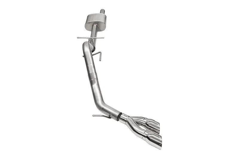 Corsa 21246, Kit Fits 24- Ford Ranger 2.3L Cat Back Exhaust Stainless Natural  - Image 3 of 4