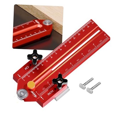 Thin Rip Jig Table Saw Jig Guide, Making Repetitive Narrow Strip Cuts, Fit Red