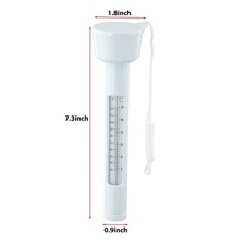 Bright Colored Spa Thermometer for Hot Tubs and Saunas Waterproof and Accurate
