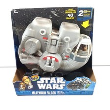 Mighty Beanz Star Wars Millennium Falcon Collector Case Storage 2 Beanz Toy