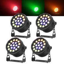 New 19x12w 4in1 Led Zoom Par Light Ring Individual Control Led Wash Effect 4pcs
