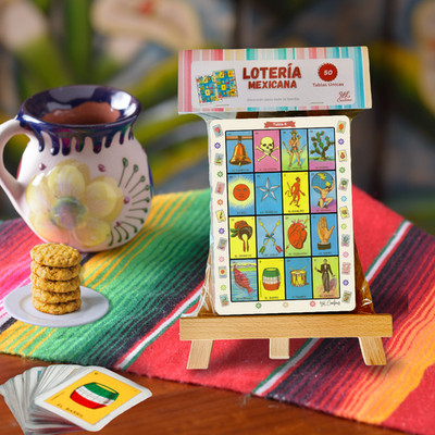 Deluxe Loteria Mexicana Set   50 Premium Boards + 54 Calling Cards. Waterproof