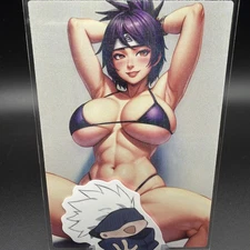 Anko Mitarashi Anime Waifu Card Doujin ACG Goddess Holo