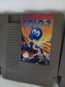 ADVENTURES OF LOLO 1, 2 & 3 GAME LOT FOR THE NES!!!