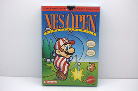NES Open Tournament Golf Nintendo NES CIB Complete In Box Super Mario Tested