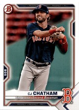 2021 Bowman #BP-113 C.J. Chatham Prospects