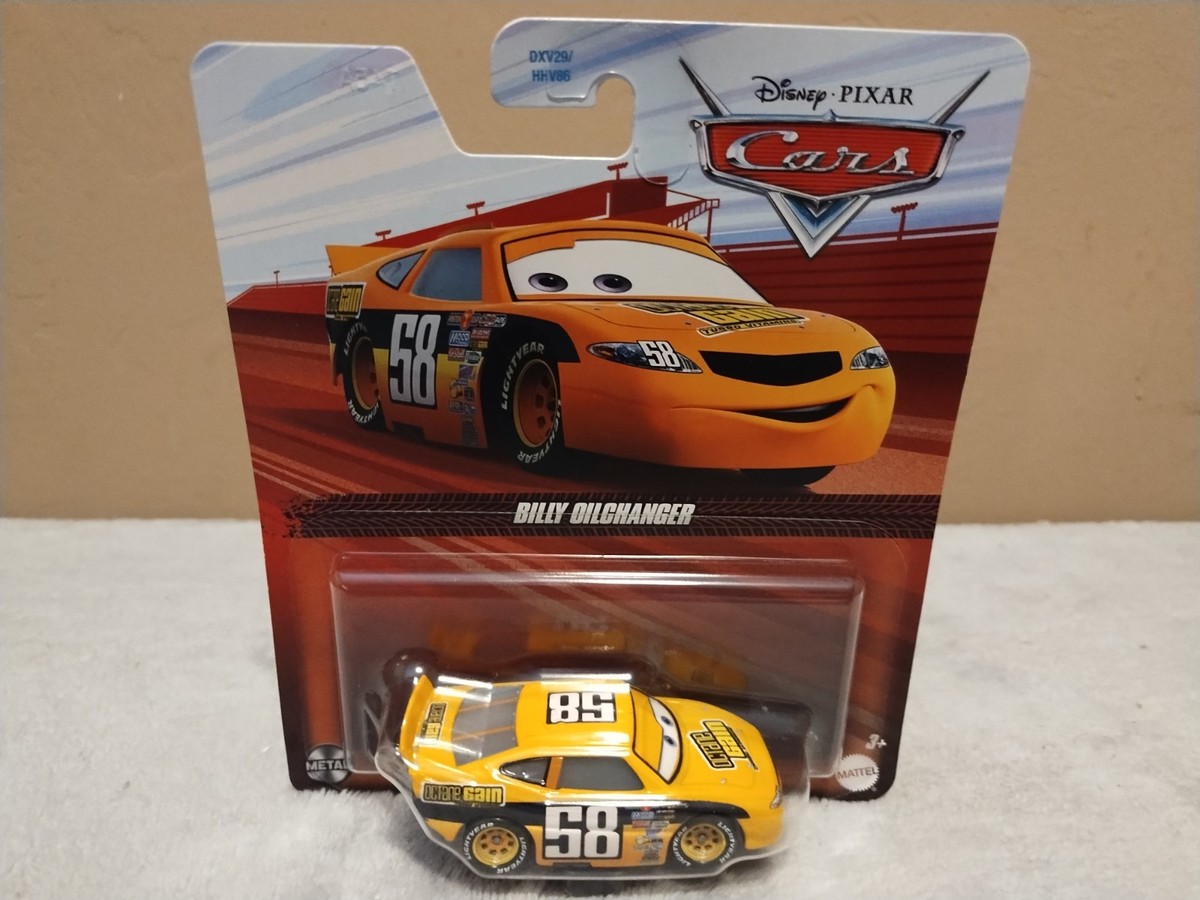 DISNEY PIXAR CARS BILLY OILCHANGER #58 OCTANE GAIN METAL 2025 ~NEW