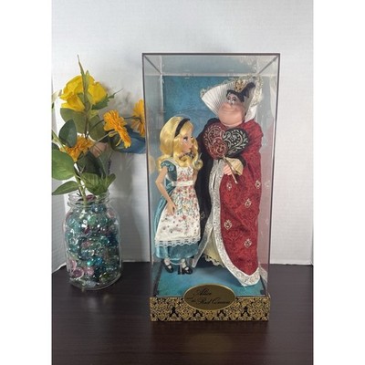 Disney Alice In Wonderland Queen Of Hearts Fairytale Designer Exclusive Doll Set